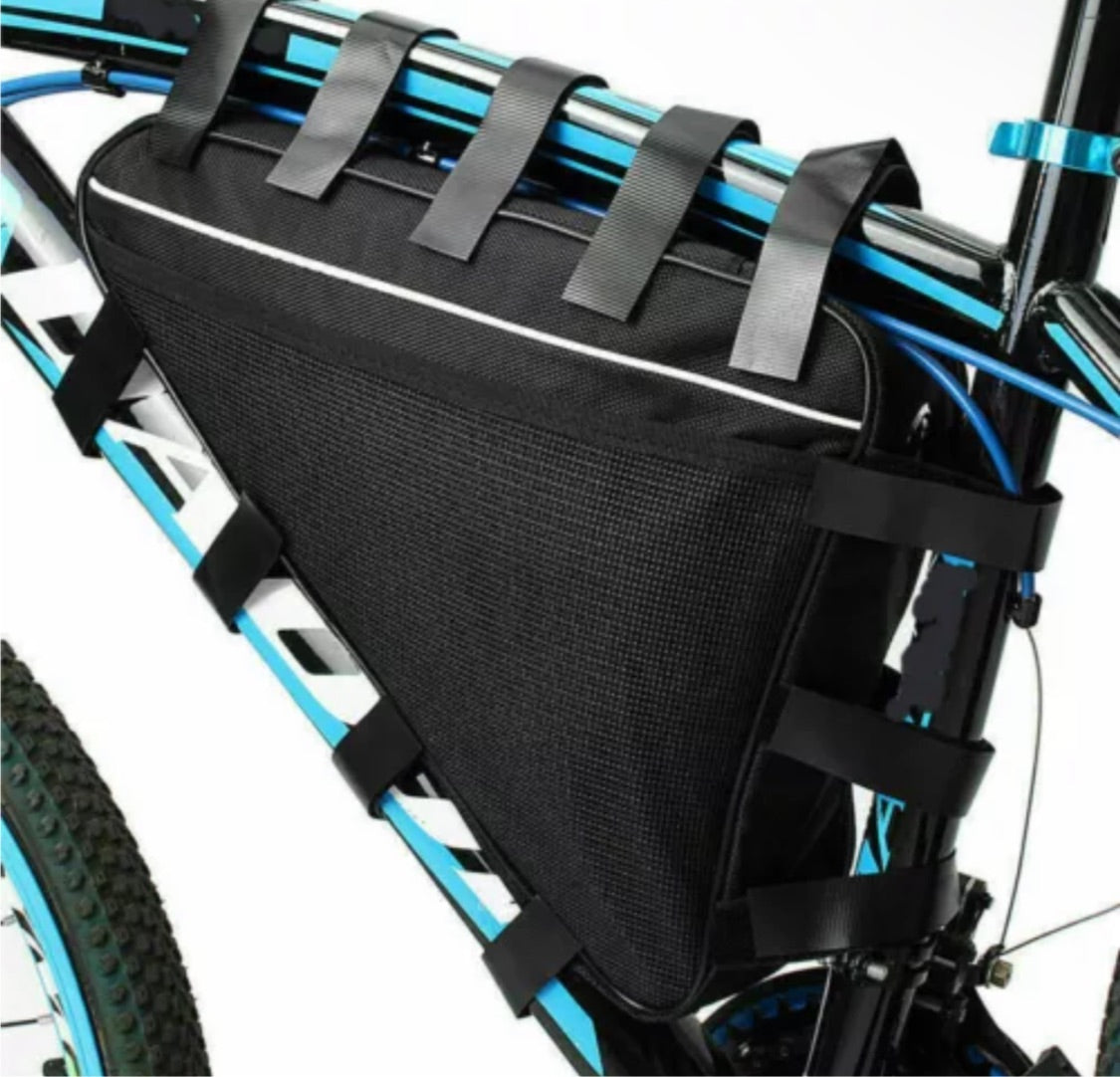 Ebike triangle battery store bag