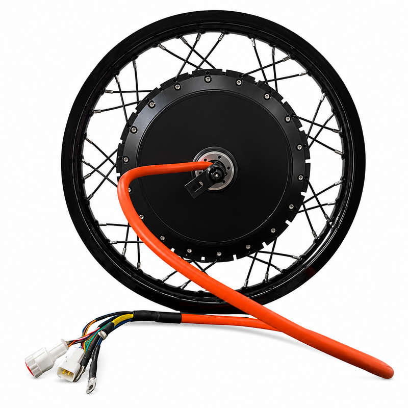 QS273 V3 72V 96V 5000W 8000W 12000W 15000W High Power Hub Motor Wheel Rim Included