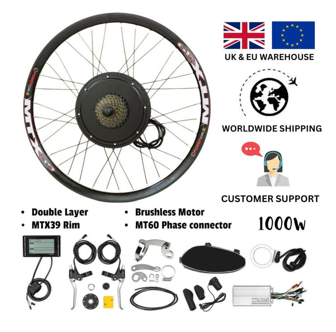 1000W MTX EBIKE MOTOR KIT (Battery not included)